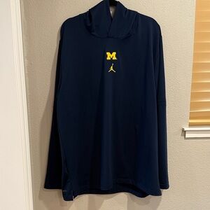 Men’s ~Jordan ~ University of Michigan DRI-FIT Hoodie with logo
